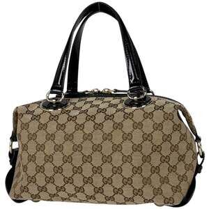 GUCCI Black Canvas Bag